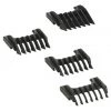 Wahl Black Plastic Attachment Combs Bag Clipper Attachments 2 Wahl Black Plastic Attachment Combs Bag Clipper Attachments