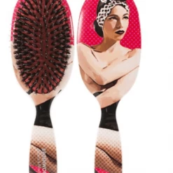 Brushworx Artists And Models Oval Cushion Hair Brush - Miss Be Bop New