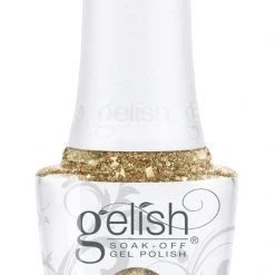 New Gelish All That Glitters Is Gold Soak Off Gel Polish - 947