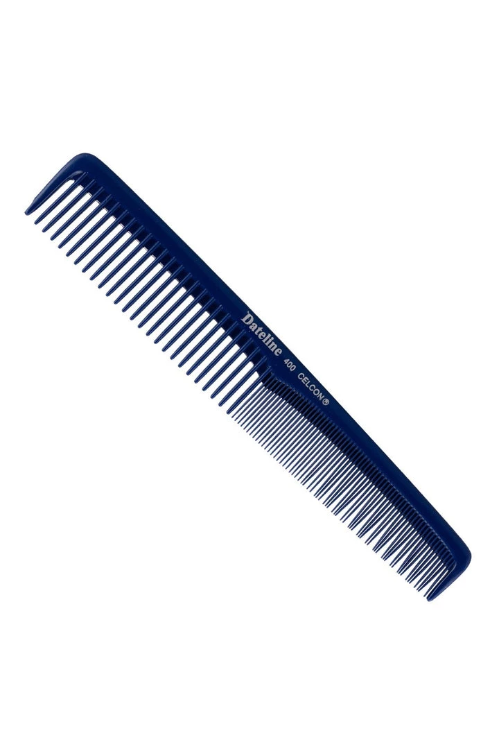 Dateline Imports New Blue Celcon 400 Styling Comb - 17.5cm 3 Dateline Imports New Blue Celcon 400 Styling Comb - 17.5cm