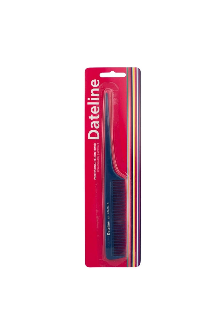 Dateline Imports Blue Celcon 500 Regular Plastic Tail Comb - 20cm New 4 Dateline Imports Blue Celcon 500 Regular Plastic Tail Comb - 20cm New
