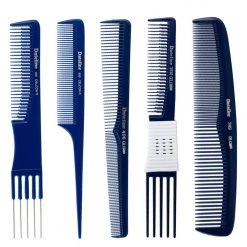 Dateline Imports Blue Celcon 510 Metal Tail Comb