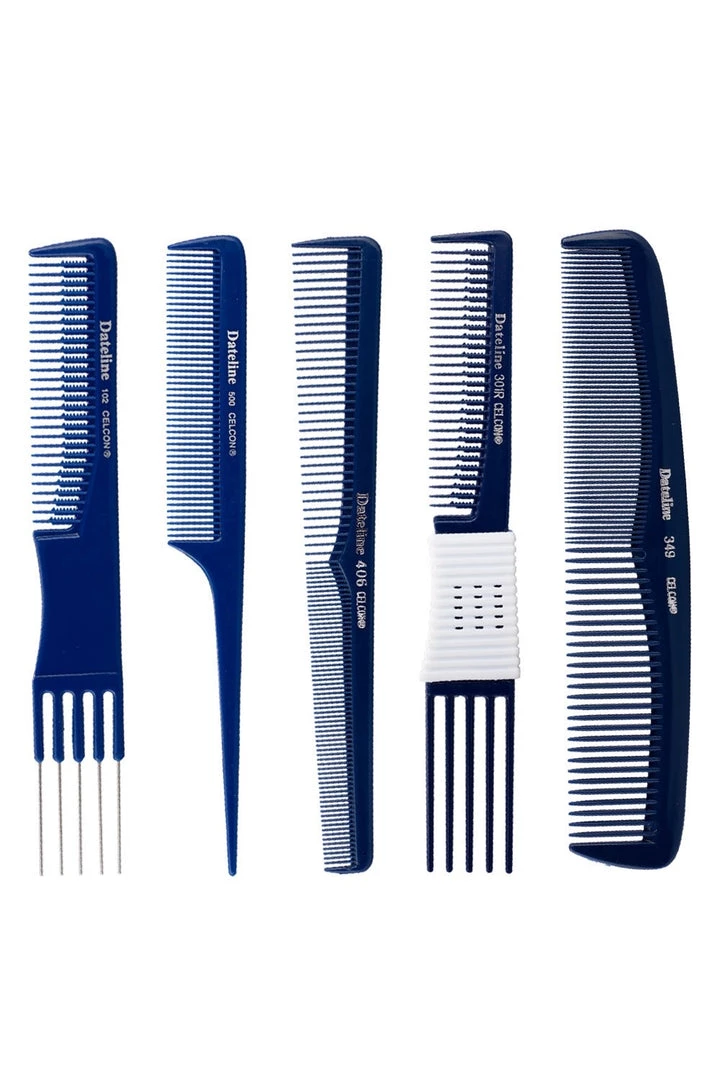 Dateline Imports Blue Celcon 407 Styling Comb - 21.5cm 5 Dateline Imports Blue Celcon 407 Styling Comb - 21.5cm