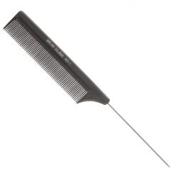 Silver Bullet Professional Carbon Metal Tail Hair Comb