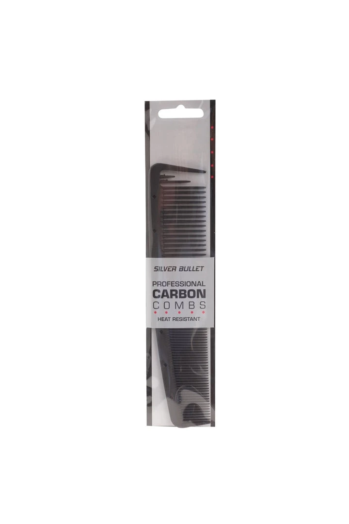Silver Bullet Professional Carbon Basin Hair Comb 4 Silver Bullet Professional Carbon Basin Hair Comb