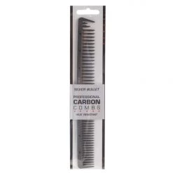 Silver Bullet Professional Carbon Extra Wide Teeth Hair Comb