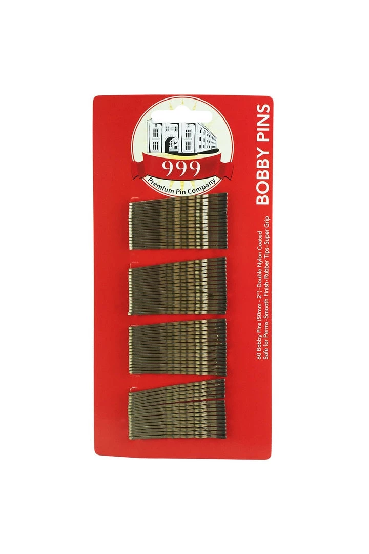 New 999 Bobby Pins 60pk 6 New 999 Bobby Pins 60pk