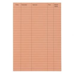 Dateline Imports Professional Beauty Therapy Record Cards New