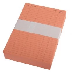 Dateline Imports Professional Beauty Therapy Record Cards New