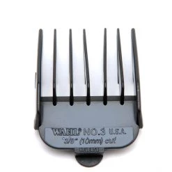 Wahl Black Plastic Attachment Combs New