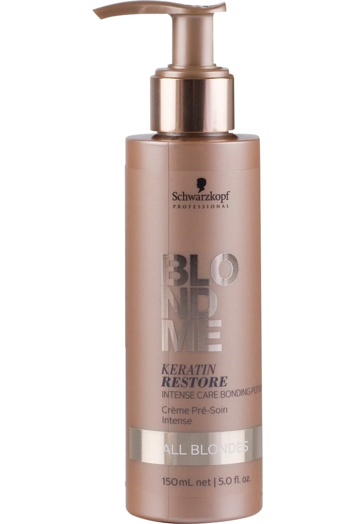 Schwarzkopf BlondMe Keratin Restore Intense Care Bonding Potion - Discontinued Packaging 3 Schwarzkopf BlondMe Keratin Restore Intense Care Bonding Potion - Discontinued Packaging