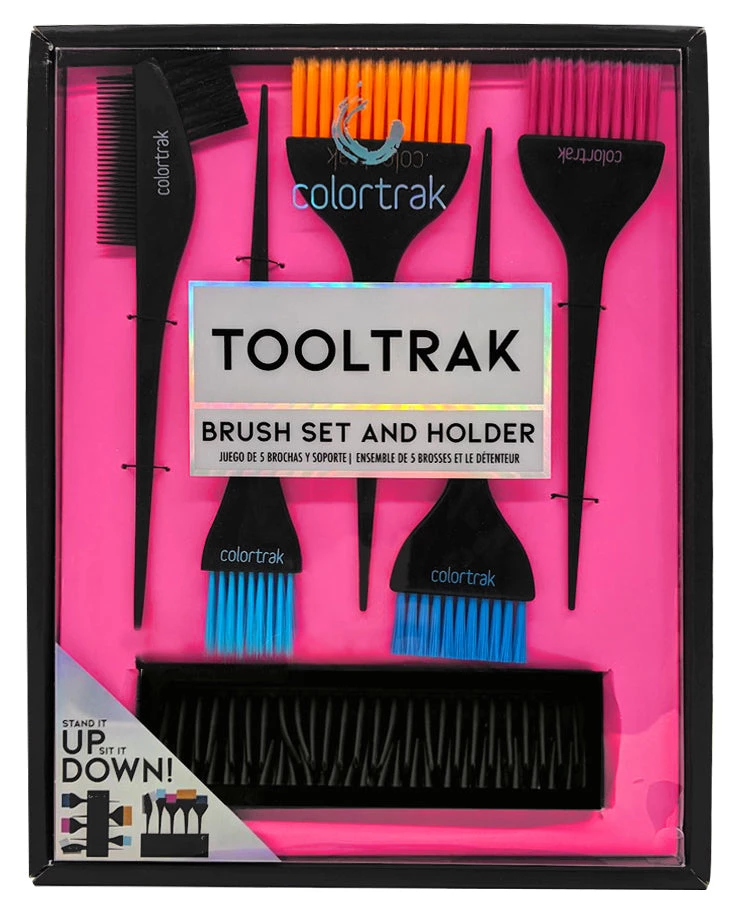 Colortrak Tooltrak Brush Set & Holder 3 Colortrak Tooltrak Brush Set & Holder