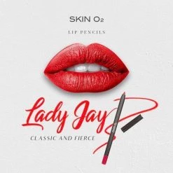 New Skin O2 Lip & Eye Pencil Box Set Of 5