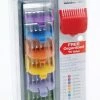 New Wahl Coloured Plastic Attachment Combs Caddie