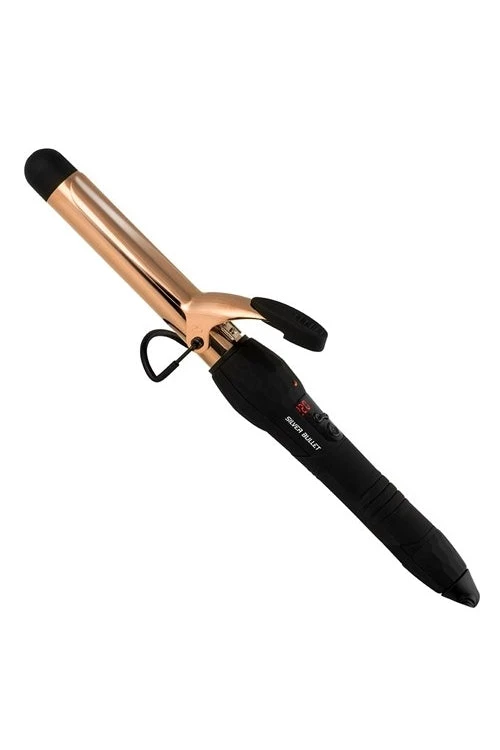 New Silver Bullet Fastlane Rose Gold Titanium 25mm Curling Iron 3 New Silver Bullet Fastlane Rose Gold Titanium 25mm Curling Iron