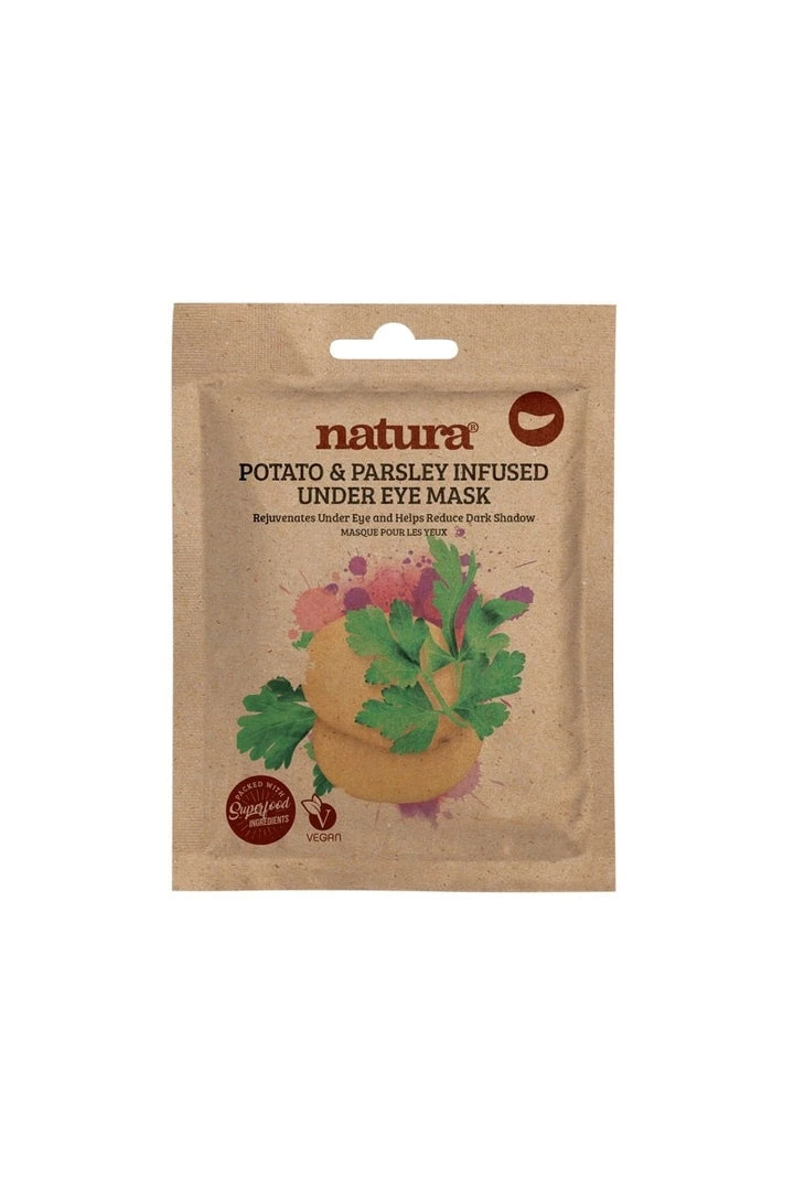 Natura Masks Natura Potato & Parsley Infused Under Eye Mask - Discontinued New 3 Natura Masks Natura Potato & Parsley Infused Under Eye Mask - Discontinued New