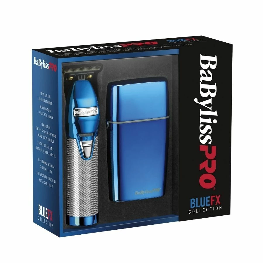 New BaBylissPRO Blue FX Lithium Duo Trimmer & Shaver Set 3 New BaBylissPRO Blue FX Lithium Duo Trimmer & Shaver Set