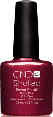 New CND Shellac Ruby Ritz 3 New CND Shellac Ruby Ritz