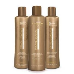 Brasil Cacau ECOKeratin Treatment Kit 3x300ml New