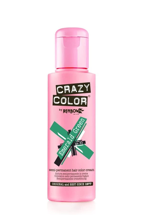 Crazy Colour Emerald Green New 3 Crazy Colour Emerald Green New