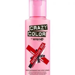 New Crazy Colour Vermillion Red