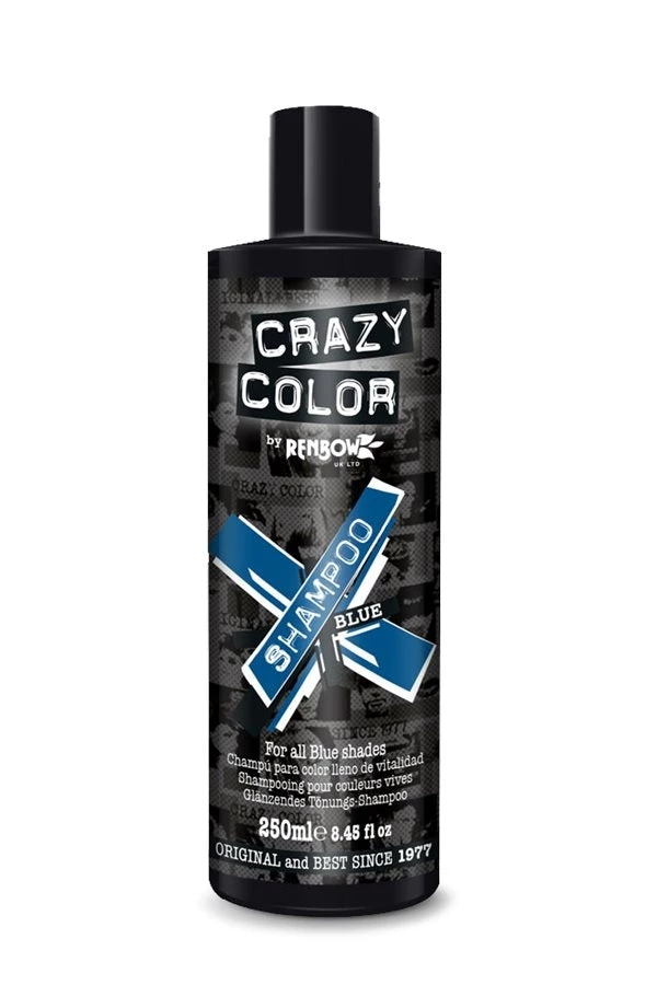 New Crazy Colour Vibrant Blue Shampoo