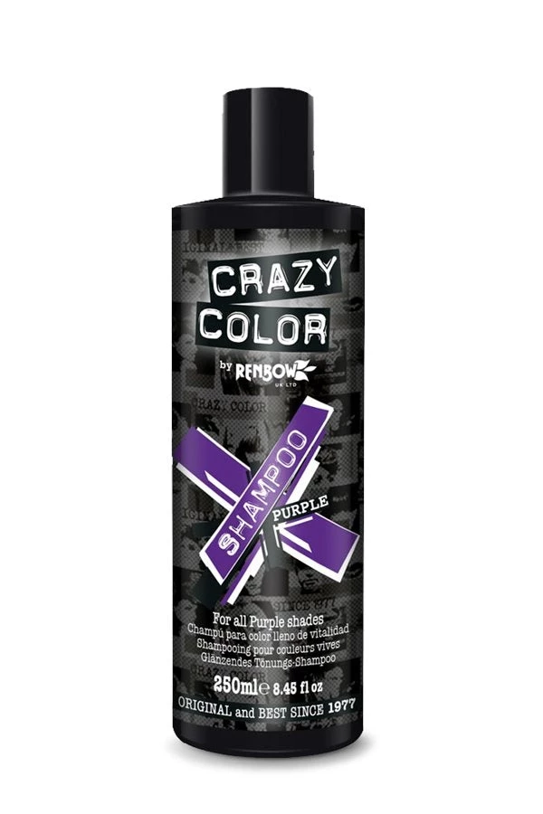 Crazy Colour Vibrant Purple Shampoo New