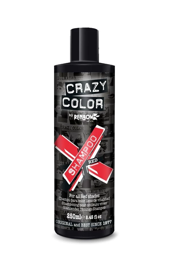 New Crazy Colour Vibrant Red Shampoo