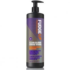 New Fudge Clean Blonde Damage Rewind Violet Toning Shampoo