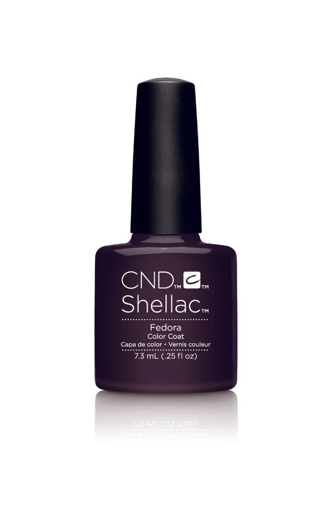 CND Shellac Fedora 3 CND Shellac Fedora