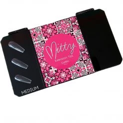 Mitty Coffin Full Cover Nail Tips New