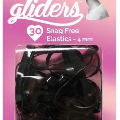 New Gliders Snag Free Hair Elastics 4mm