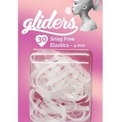 New Gliders Snag Free Hair Elastics 4mm