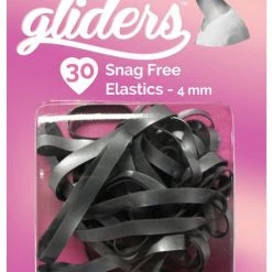 New Gliders Snag Free Hair Elastics 4mm
