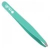 Caron Grip Claw Slanted Tweezer Matte Aqua