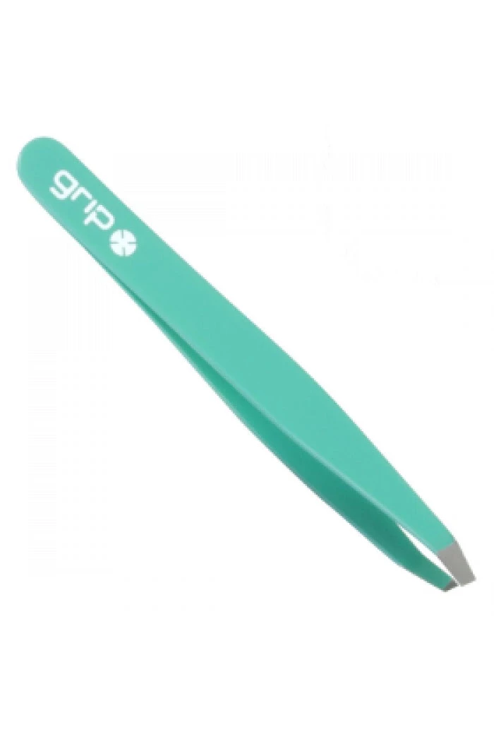Caron Grip Claw Slanted Tweezer Matte Aqua 3 Caron Grip Claw Slanted Tweezer Matte Aqua