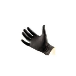 Hi Lift Black Shield Disposable Black Gloves New
