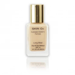 Skin O2 Mineral Long Wear Foundation New