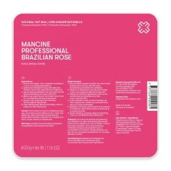 New Mancine Brazilian Rose Hot Wax 500g
