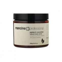 Mancine Naturals Body Scrub Jojoba & Cucumber New