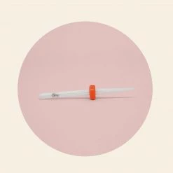 Mitty Frosted White Under Nail Cleaner Drill Bit - Fine