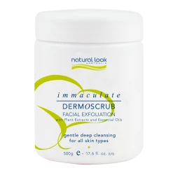Natural Look Immaculate Skincare Natural Look Immaculate Dermoscrub Gentle Exfoliation Facial Scrub