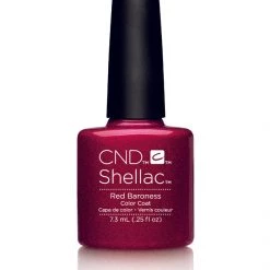 New CND Shellac Red Baroness