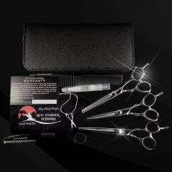 Zen Master Scissors Zen Master Apprentice/Student 3 Scissor Kit Polished Silver