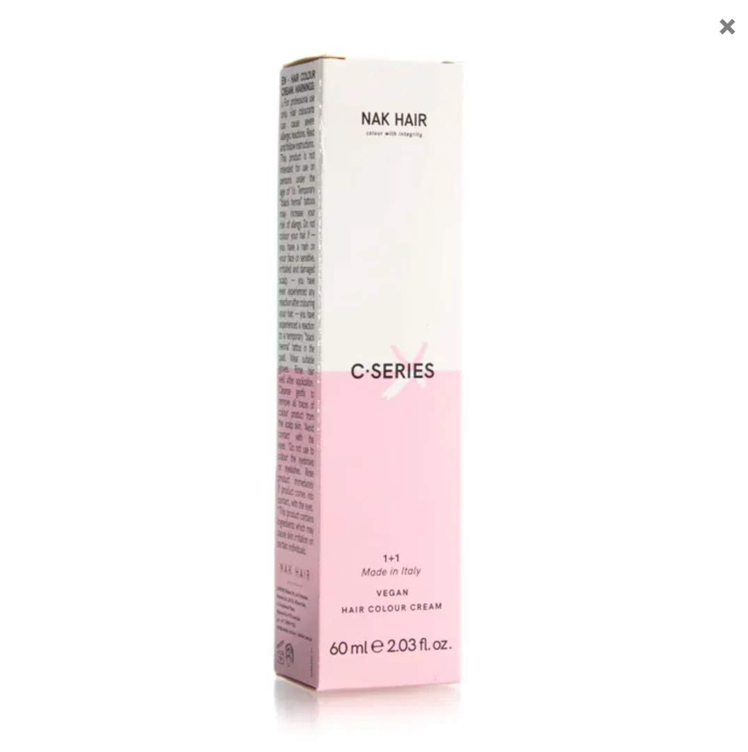 NAK C Series X Hair Colour Cream New 3 NAK C Series X Hair Colour Cream New