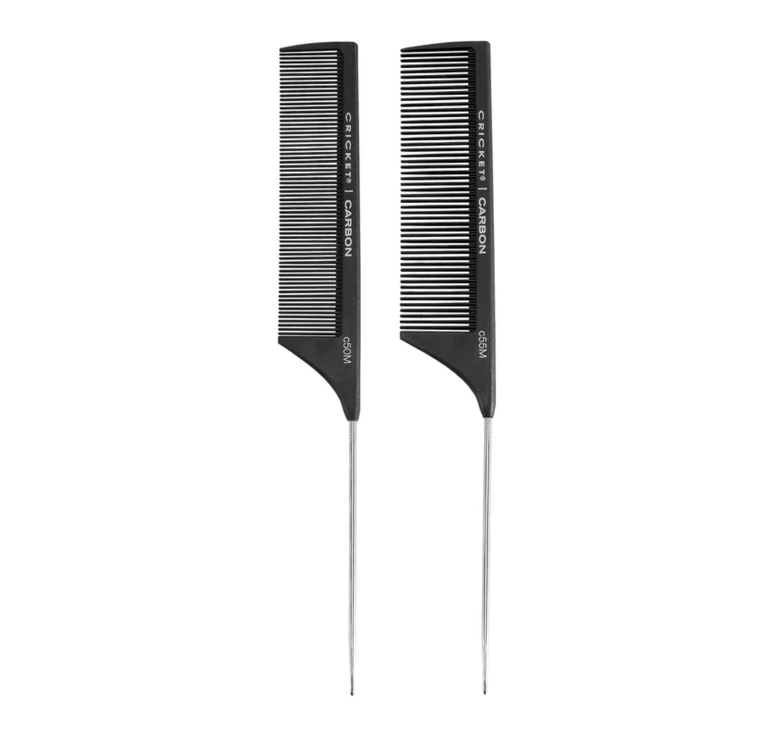 Cricket Carbon Comb C50M And C55M Duo Styling Pack New 3 Cricket Carbon Comb C50M And C55M Duo Styling Pack New