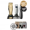 Andis Gold Master Clipper + T-Outliner + D8 Black Trimmer + FREE Shaver