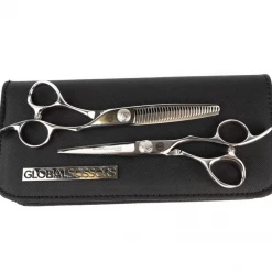 Global Scissors Archer Cutting Scissor And Thinner Bundle New