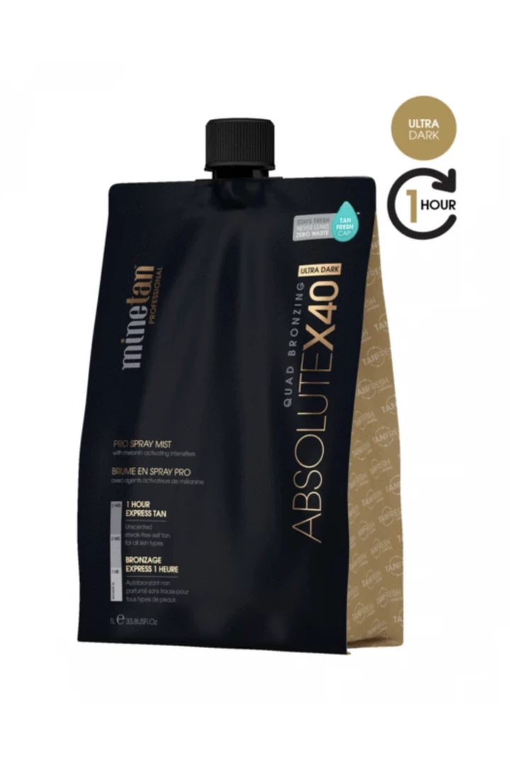 New MineTan Absolute X40 Pro Spray Mist - Discontinued Packaging 3 New MineTan Absolute X40 Pro Spray Mist - Discontinued Packaging