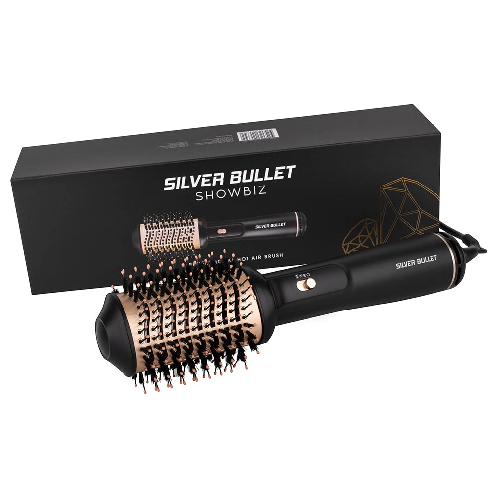 New Silver Bullet Oval Showbiz Hot Air Brush 4 New Silver Bullet Oval Showbiz Hot Air Brush